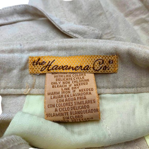 Havanera Co Linen Blend Drawstring‎ Lounge Pant - Picture 4 of 9